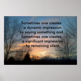 PÓSTER A VECES SE CREA UN POSTER DALAI LAMA