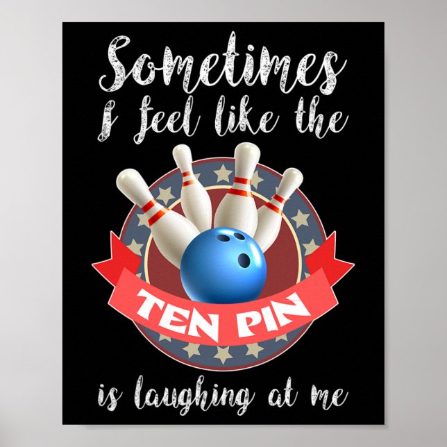 Póster A Veces Siento Que Me Ríe El Pin Diez (Frente)