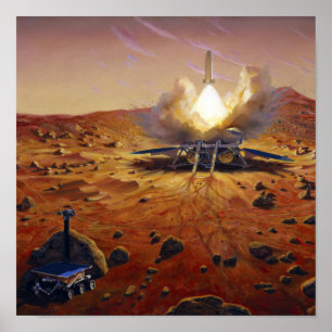 Póster A Vehículo ascendiente de Marte 2