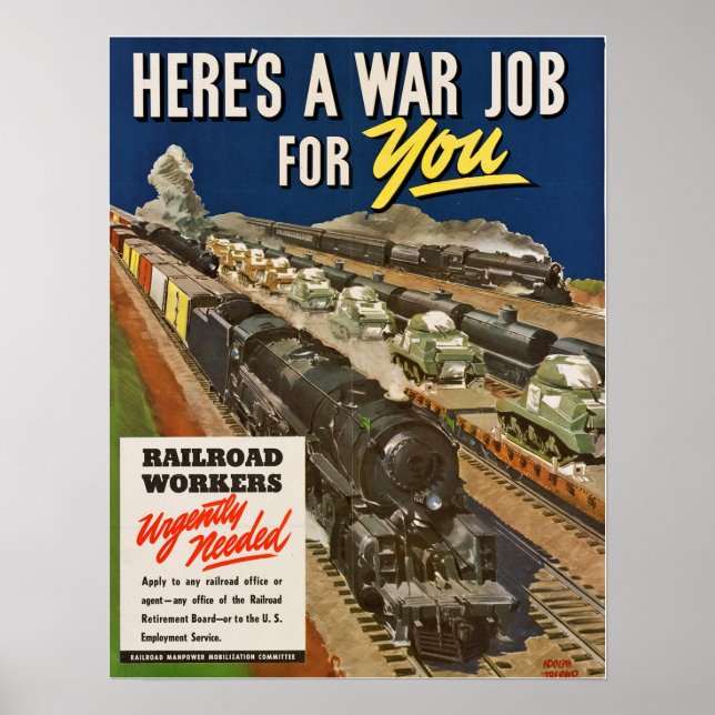 Póster A War Job For You Poster (Frente)