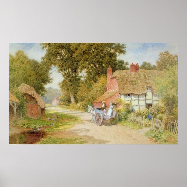 Póster A Warwickshire Lane (Frente)