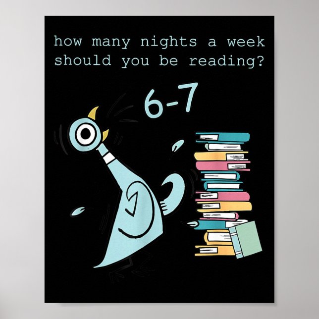 Póster A Week Should You Be Reading 67 Teacher  (Frente)
