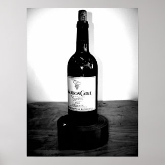 Póster A Wine Bottle