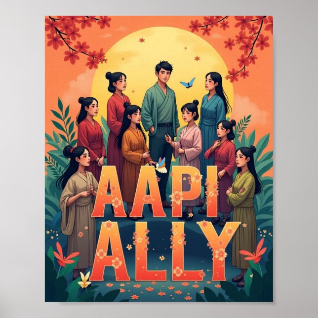 PÓSTER AAPI ALLY (Frente)