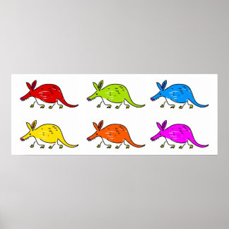 Póster Aardvarks