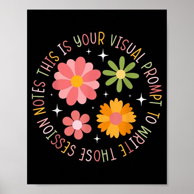 Póster Aba Therapist Aba Therapy Applied Behavior Analysi (Frente)