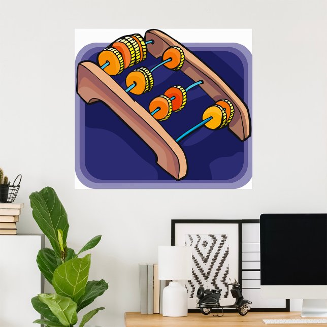 Póster Abacus antiguo (Subido por el creador)