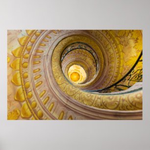 Póster Abadía, abadía de Melk  El Wachau, Austria