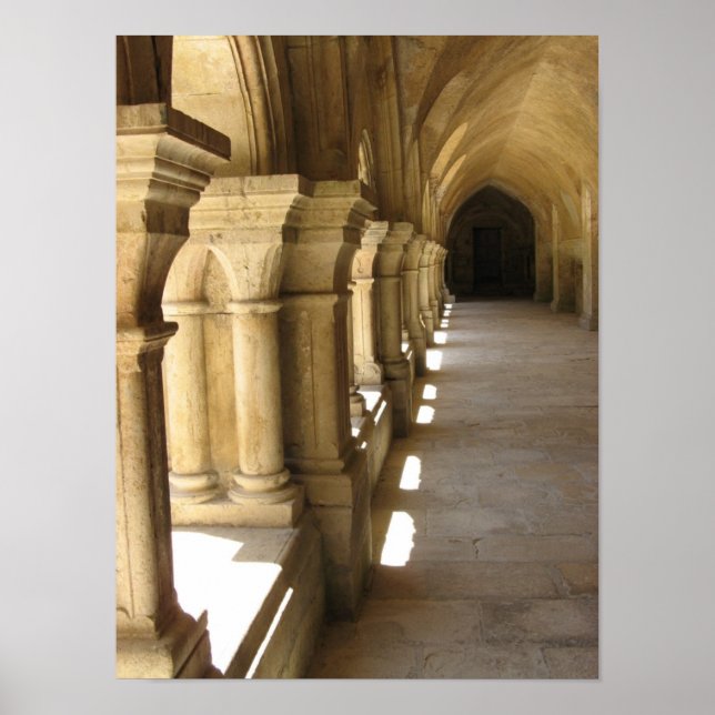 Póster Abadía de Fontaine (Frente)