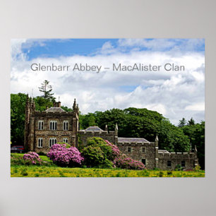 Póster Abadía de Glenbarr - MacAlister Clan