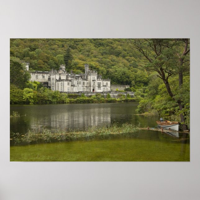 Póster Abadía de Kylemore, condado de Galway, Irlanda (Frente)