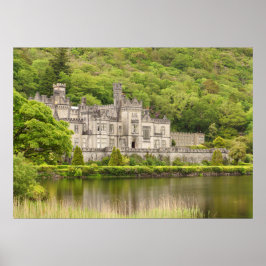 Póster Abadía de Kylemore, Irlanda