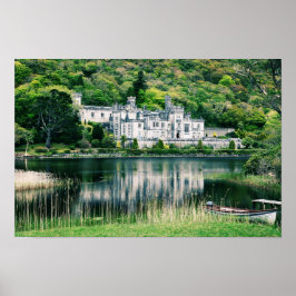 Póster Abadía de Kylemore Irlanda