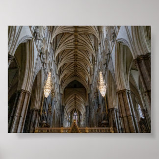 Póster Abadía de Westminster