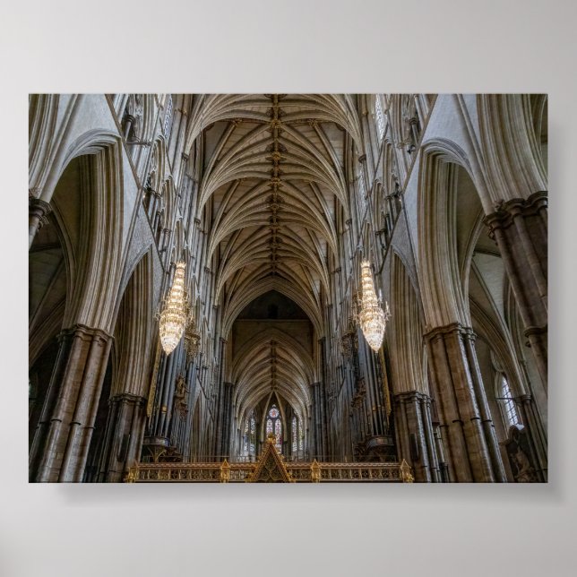 Póster Abadía de Westminster (Frente)