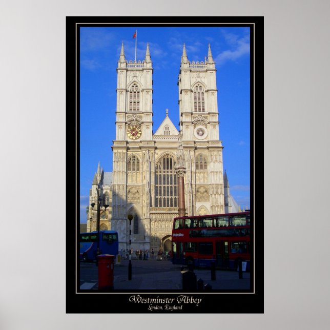 Póster Abadía de Westminster (Frente)