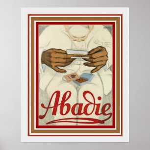 Póster Abadie Cigarette Paper Ad Poster 16 x 20