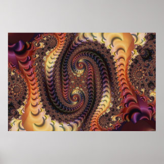 Póster abajo del agujero de conejo15