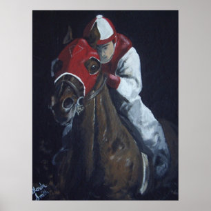 Póster Abajo del Backstretch