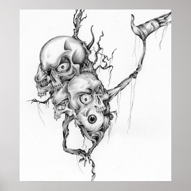 Póster Abajo desde arriba (Frente)