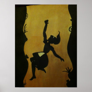 Póster Abajo el agujero de conejo