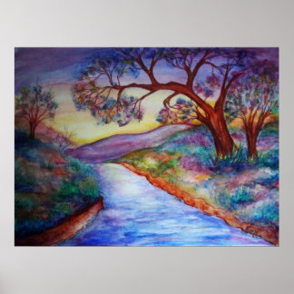 Póster Abajo por el río.