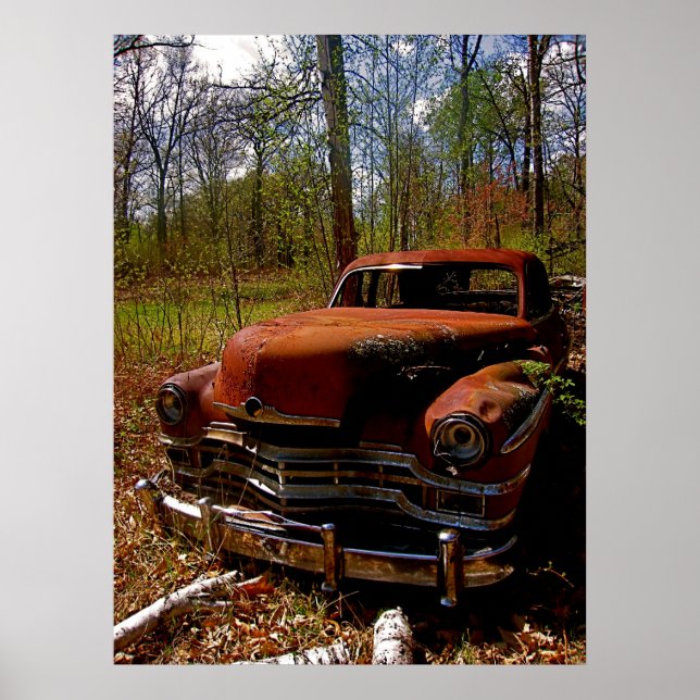 Póster Abandonado (Frente)