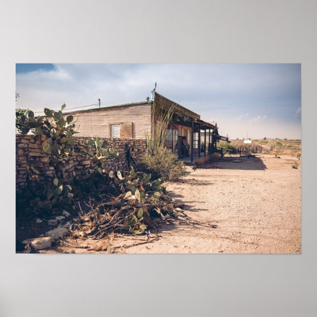 Póster Abandonado en Carlsbad (Frente)