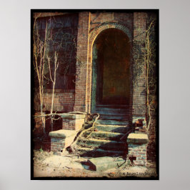 Póster Abandonado en Washington, Iowa