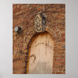 Póster Abandonado, Washington, Iowa