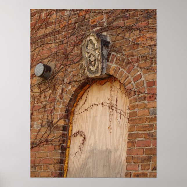 Póster Abandonado, Washington, Iowa (Frente)