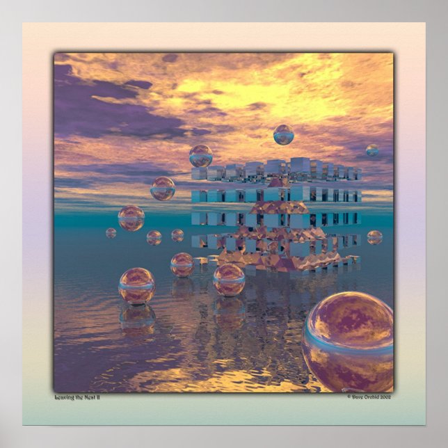 Póster Abandonar el nido II (Frente)