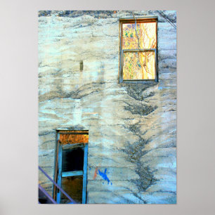 Póster Abandoned Building in Jerome, Arizona