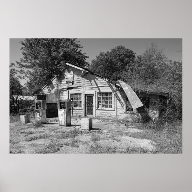 Póster Abandoned Gas Station (Frente)