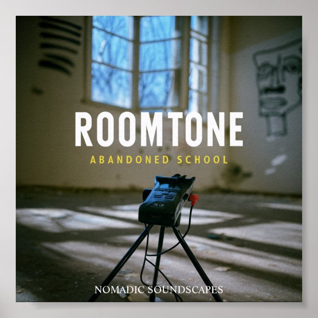 Póster Abandoned School Room Tone Album Cover (Frente)