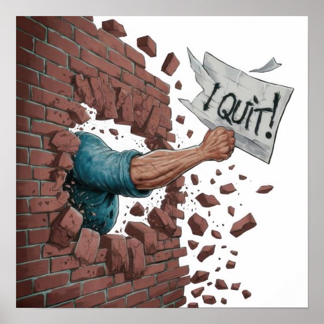 Póster Abandono (Frente)