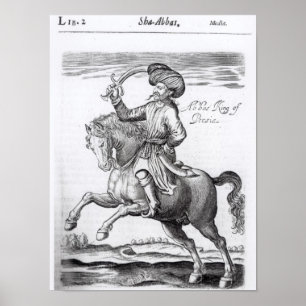 Póster Abbas, rey de Persia