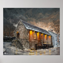 Abbey Pub, Darley Abbey, Derby - poster