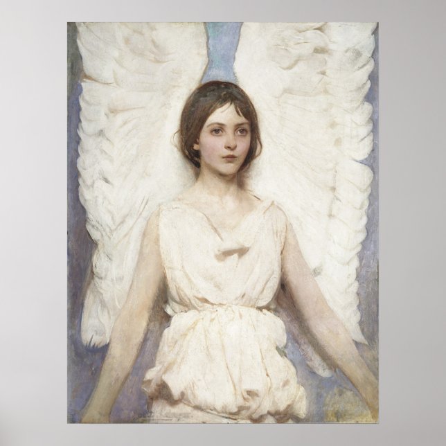 Póster Abbott Handerson Thayer - Ángel (Frente)
