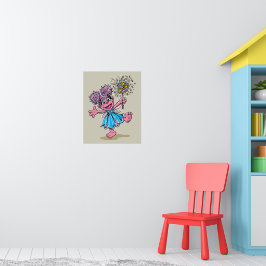 Póster Abby Cadabby Retro Art