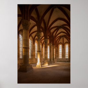 Póster Abby Cloister Architecture   Alemania