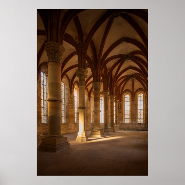 Póster Abby Cloister Architecture | Alemania (Frente)