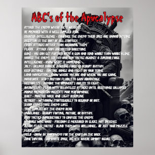 Póster ABC del Apocalipsis