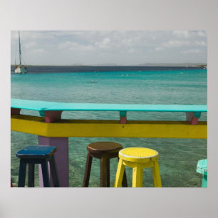 Póster ABC Islands, BONAIRE, Kralendijk: Ocean View