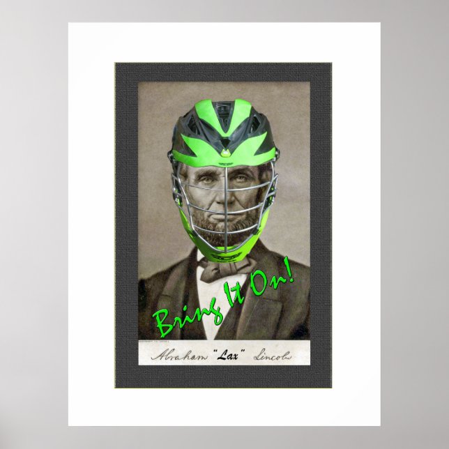 Póster Abe "Lax" Lincoln (Frente)