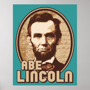 Póster Abe Lincoln Poster