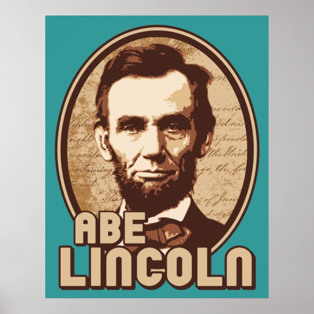 Póster Abe Lincoln Poster (Frente)
