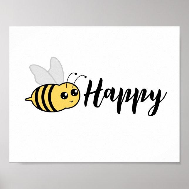 Póster abeja (Frente)