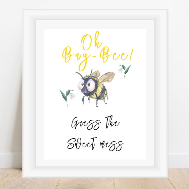 Póster Abeja - Adivinen el dulce desorden (Subido por el creador)