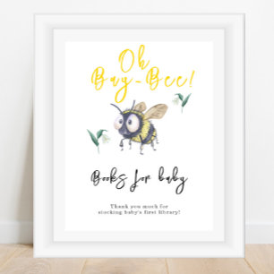Póster Abeja - Libros para bebé